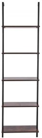 VEVOR Industrial Square Pipe Shelf 5 Tier 17.3x11.8in Wall-Mount for Bedroom