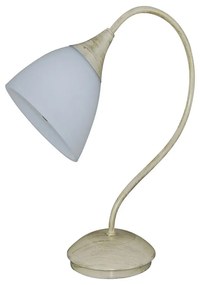 Επιτραπέζιο Φωτιστικό 77-3243 1012-1T Kup Beige Homelighting Metal, Glass