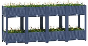 vidaXL Ζαρντινιέρα 160 x 40 x 71 εκ. από Πολυπροπυλένιο