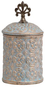 Βάζο 818710 373-121-651 15x15x30cm Veraman-Gold Ceramic