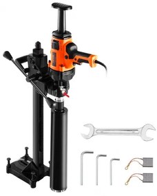 VEVOR Core Drill Machine 0.8-6.3in Dia 2000W Handheld and Stand Core Drill Rig