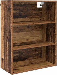 vidaXL Highboard 2 pcs Παλιό Ξύλο 69,5 x 32,5 x 180 εκ
