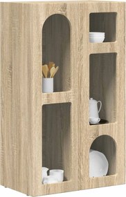 vidaXL Πλαϊνό γραφείο Δρύς Sonoma 59 x 35 x 100,5 εκ