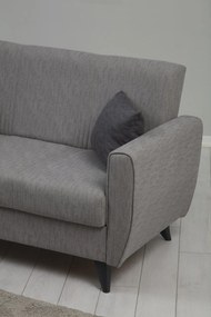 2-Seat Sofa-Bed Zaden - Light Grey Light Grey