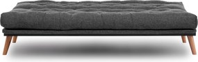 3-Seat Sofa-Bed Saki - Dark Grey Dark Grey