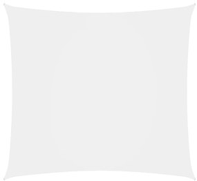 vidaXL Πανί Σκίασης Τετράγωνο Λευκό 3 x 3 μ. από Ύφασμα Oxford