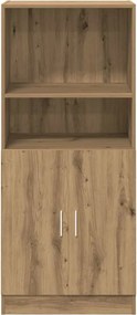 vidaXL Ντουλάπι Κουζίνας Αρτισιανή Δρυς 57x41,5x131,5 εκ. Επεξεργ.Ξύλο