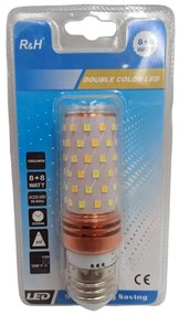 LED ΛΑΜΠΑ Ε27/8+8W 0599