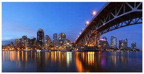 Ταπετσαρία XXL - Granville Bridge - Vancouver (Canada) 550x270