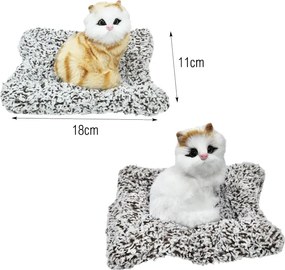 Διακοσμητική Γάτα σε Μαξιλαράκι - Decorative Cat on Cushion