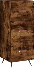 vidaXL Ντουλάπι Καπνιστή δρυς 34,5x34x180 εκ. από Επεξεργασμένο Ξύλο