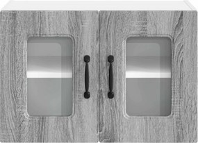 vidaXL Πάνελ πλυντηρίου πιάτων Kalmar 2 pcs Γκρίζο Σονομα