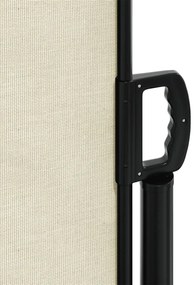 Σκίαστρο Πλαϊνό Συρόμενο Κρεμ 200 x 300 εκ. - Κρεμ