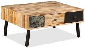 vidaXL Τραπεζάκι Σαλονιού 90x65x40 εκ. Μασίφ Ανακυκλωμένο Ξύλο Teak