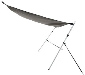 vidaXL Επέκταση Σκιάστρου Σχήμα Τ Ανθρακί 174x205x(115-194) εκ.