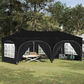 vidaXL Αυτοσχέδιο Μόρφωση 574 x 289 x 245 cm Μαύρο Ύφασμα Όξφορντ