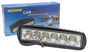 LED ΠΡΟΒΟΛΑΚΙ ΚΑΡΦΙ 18W VOL-1918-J-VOL-1918-J