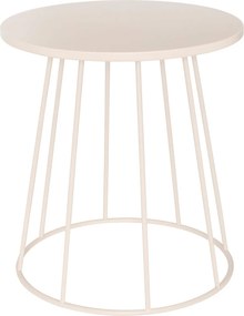 Βοηθητικό Τραπεζάκι (Φ38x42) A-S Latte Beige 213065A