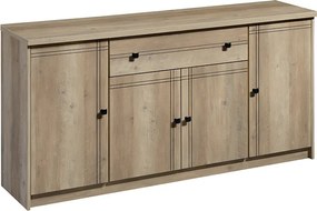 Μπουφές Libby pakoworld oak 160x39.5x83εκ