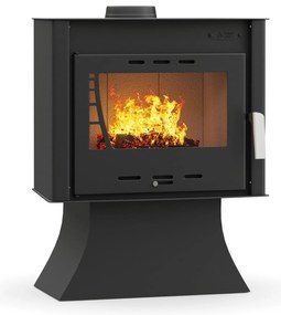 Thermogatz GS 12 T Χαλύβδινη Ξυλόσομπα 12.5kW Μαύρη