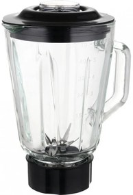 Μπλέντερ Laretti LR-FP7325, 500W, 1.5 l, Ανοξείδωτες λεπίδες, 2 ταχύτητες + παλμός, Μηχανισμός κλειδώματος, Μαύρο