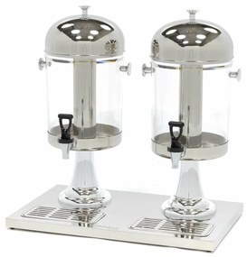 Drinks Dispenser - 2 x 8L - Central Cooling Tube - Works Without Power