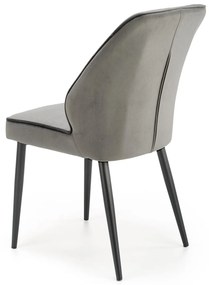 K432 chair color: grey DIOMMI V-CH-K/432-KR-POPIELATY