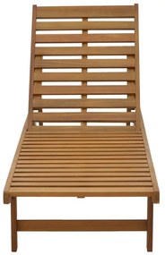 Ξαπλώστρα Weylar ξύλο ακακίας φυσικό 60x193x30εκ 60x193x30 εκ.