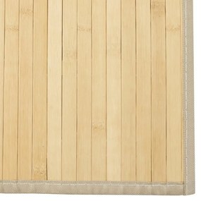vidaXL Χαλί Ορθογώνιο Ανοιχτό Φυσικό 70 x 200 εκ. Μπαμπού