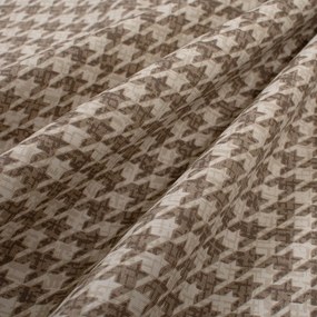 Αλέκιαστη Τραβέρσα (40x180) Dimcol Houndstooth 473 Beige