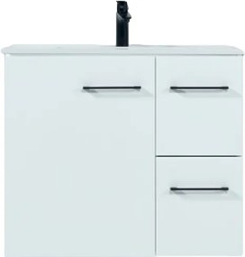 Mabo Lyra 80 MDF Base - Βάση Επίπλου Με Νιπτήρα (80x46) - MDF Λάκα Glossy 19