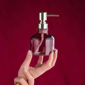 Dispenser Μπάνιου 200ml (Φ8x14) Wenko Atessa Old Rose 25341100