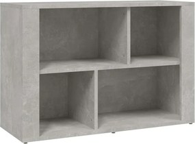vidaXL Ντουλάπι Γκρι Σκυροδέματος 80x30x54 εκ. Επεξεργασμένο Ξύλο