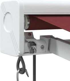 vidaXL Ηλεκτρική Αυλή 3,5 x 2,5 m Μπορντό 100% Πολυεστέρας
