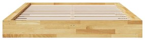 Πλαίσιο κρεβατιού χωρίς στρώμα 150x200 cm μασίφ ξύλο δρυς 3324124