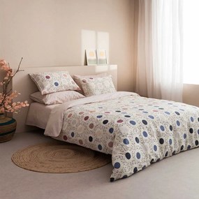 Παπλωματοθήκη Amanda-2 (Σετ 3τμχ) Blue Vesta Home Queen Size 230x240cm 100% Βαμβάκι