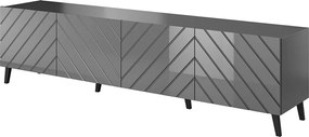 Έπιπλο τηλεόρασης Abeto Plus-Grafitis - 200.00Χ42.00Χ52.00cm