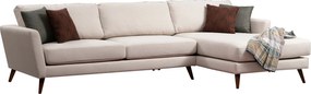 Corner Sofa-Bed Mayorka Corner Large Right ( L3 - Chl ) - Beige Beige
Brown