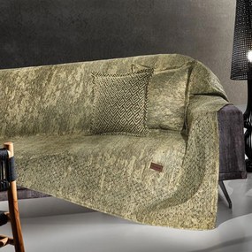 Ριχτάρι Nobel Olive Guy Laroche Πολυθρόνα 180x150cm Ακρυλικό,Βαμβάκι, Polyester
