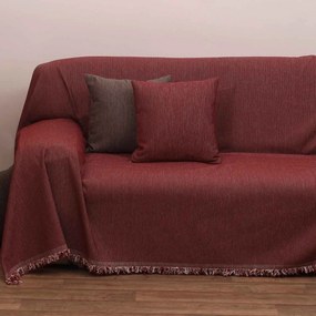 Ριχτάρι 2100 Κόκκινο Viopros Four-Seater 180x320cm Chenille