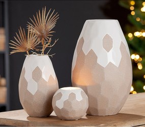 Θήκη Ρεσώ ArteLibre Λευκό/Ροζ Κεραμικό 8cm