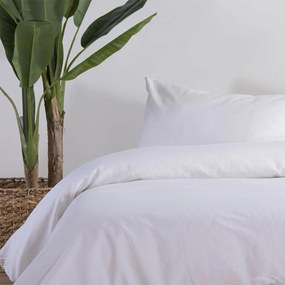 Σεντόνι Μονό Επίπεδο (170x270) Nef-Nef Homeware Cotton Linen Εκρού