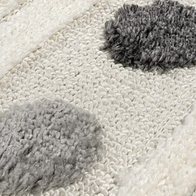 Beauty Home Ροτόντα Loop Art 9559 160x160 Grey White Γκρι Λευκό