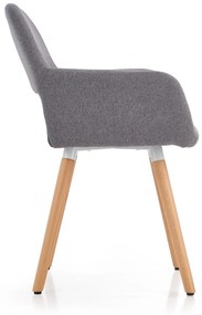 K283 chair, color: grey DIOMMI V-CH-K/283-KR-POPIEL