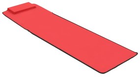 Στρώματα - Ξαπλώστρες Πτυσσόμενα 2 τεμ. Κόκκινα Ατσάλι/Ύφασμα - Κόκκινο