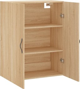vidaXL Ντουλάπι Επιτοίχιο Sonoma Δρυς 69,5 x 34 x 90 εκ. Επεξεργ. Ξύλο