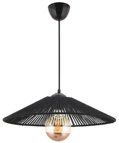 Φωτιστικό Οροφής Merten 390FLH1835 40x40x55cm 1xE27 40W Black Opviq