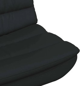 vidaXL Περιστρεφόμενη καρέκλα Μαύρο 63 x 75 x 76 εκ Λαμπερό PU