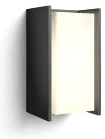 Έξυπνο Φωτιστικό Τοίχου Απλίκα Led Ε27 9W IP44 Ανθρακί Hue W Turaco 915003761403 Philips Hue-915003761403-Ανθρακί 915003761403