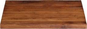 vidaXL Επιτραπέζιο 80x80x2,5 cm Τετράγωνο Μασίφ Ξύλο Ανακυκλωμένο